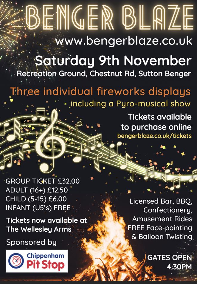 Benger Blaze Fireworks Displays